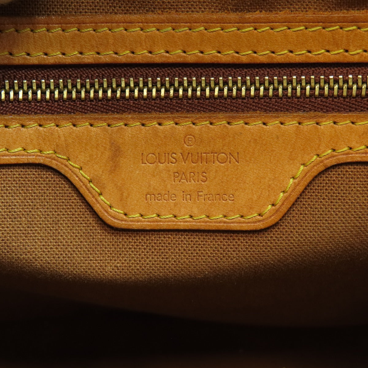 LOUIS VUITTON Tote Bag M51170 Monogram canvas Brown Vavan GM Women Used Authentic