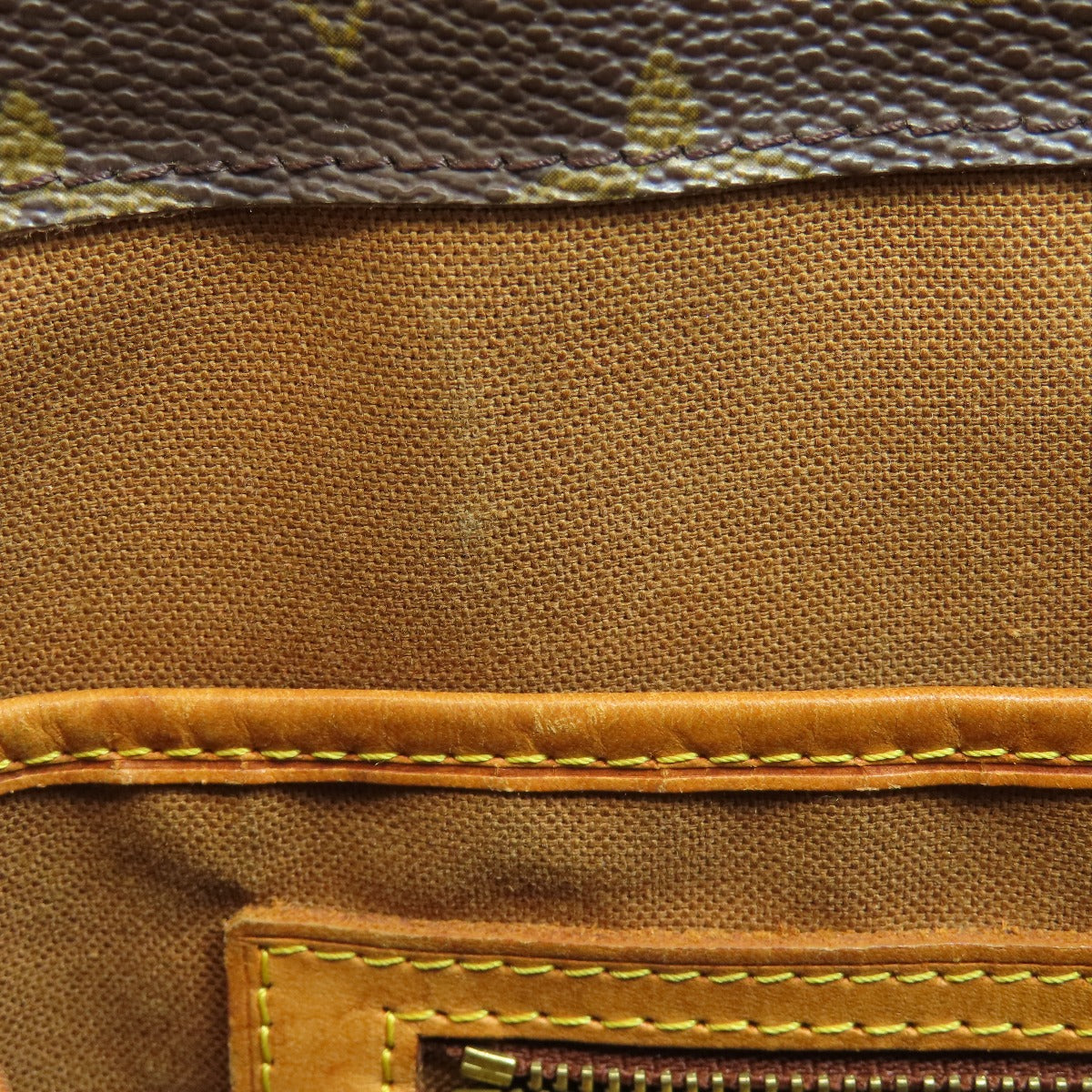 LOUIS VUITTON Tote Bag M51170 Monogram canvas Brown Vavan GM Women Used Authentic