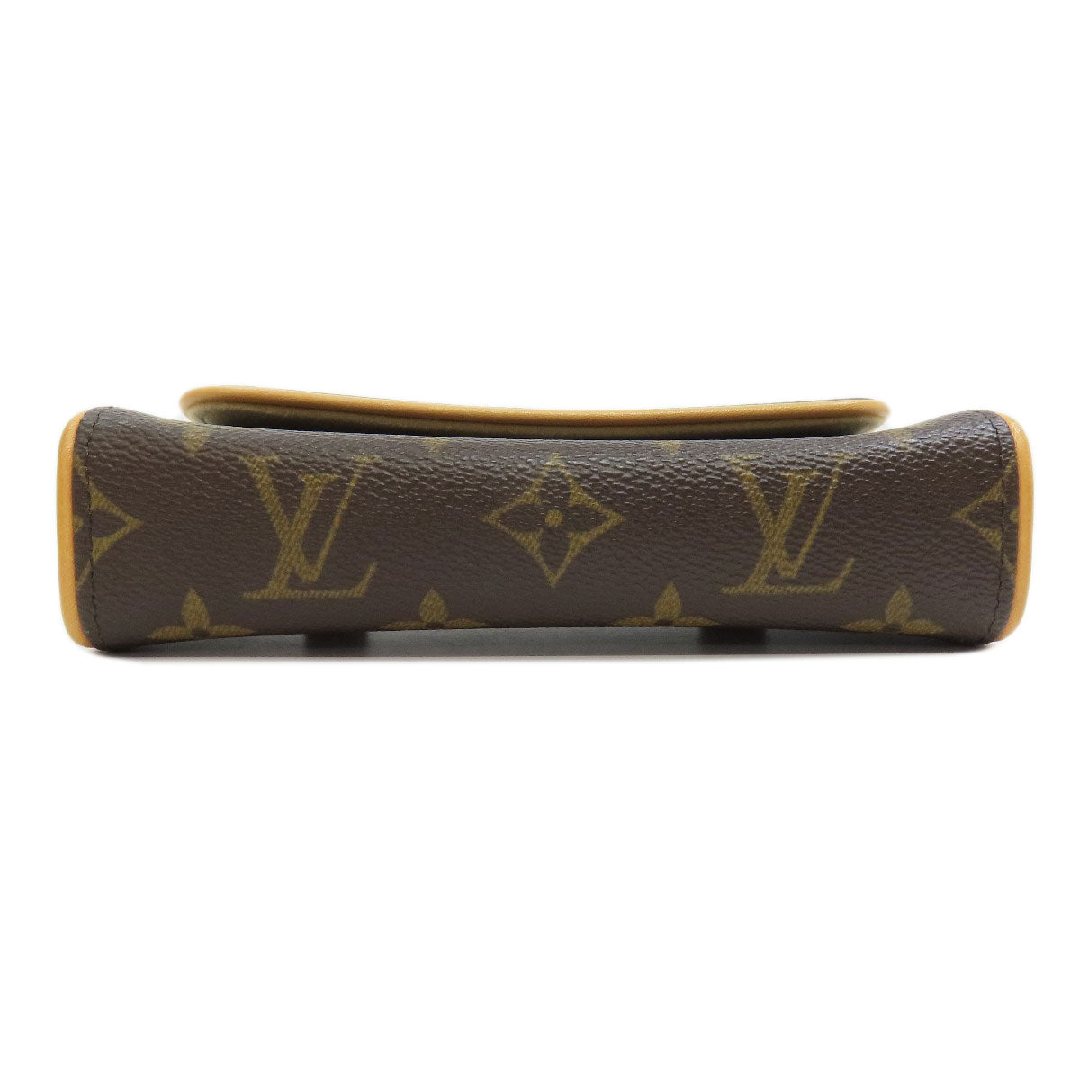 LOUIS VUITTON Hip bag M51855 Monogram canvas Brown Pochette Florentine Women Used Authentic