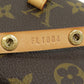 LOUIS VUITTON Hip bag M51855 Monogram canvas Brown Pochette Florentine Women Used Authentic