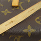 LOUIS VUITTON Hip bag M51855 Monogram canvas Brown Pochette Florentine Women Used Authentic