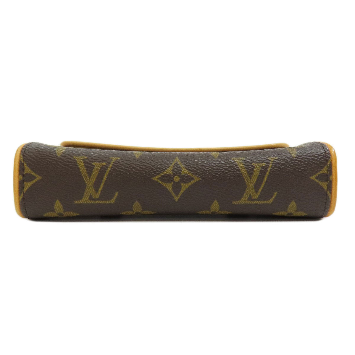LOUIS VUITTON Hip bag M51855 Monogram canvas Brown Pochette Florentine Women Used Authentic