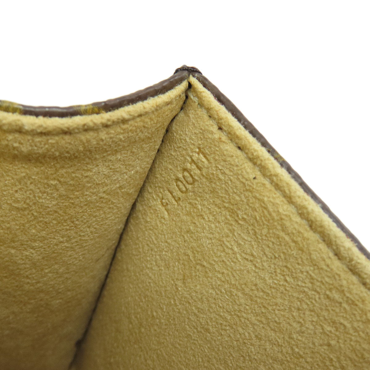 LOUIS VUITTON Hip bag M51855 Monogram canvas Brown Pochette Florentine Women Used Authentic