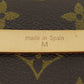 LOUIS VUITTON Hip bag M51855 Monogram canvas Brown Pochette Florentine Women Used Authentic
