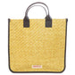 GUCCI Tote Bag 648841 straw beige Children 3D Apple Women Used Authentic