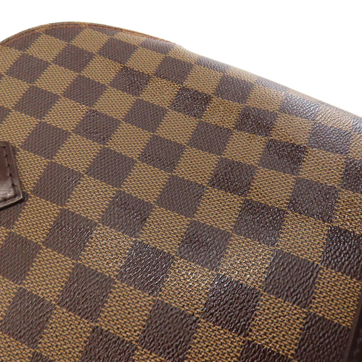 LOUIS VUITTON Handbag N51131 Damier canvas Brown Alma PM Women Used Authentic