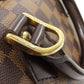 LOUIS VUITTON Handbag N51131 Damier canvas Brown Alma PM Women Used Authentic