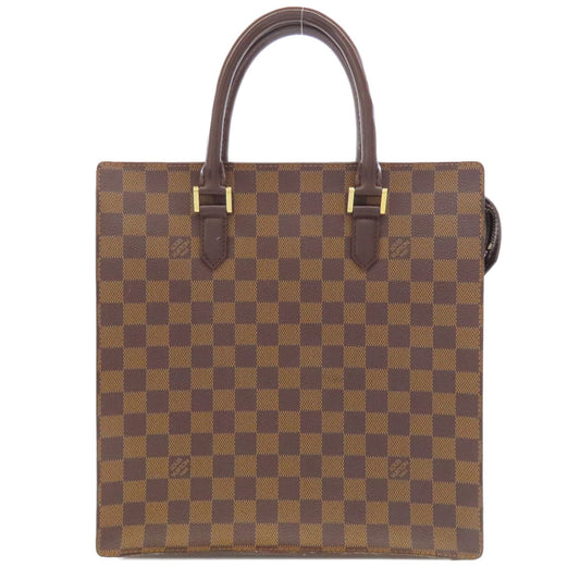 LOUIS VUITTON Handbag N51145 Damier canvas Brown Venice Women Used Authentic