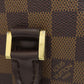 LOUIS VUITTON Handbag N51145 Damier canvas Brown Venice Women Used Authentic