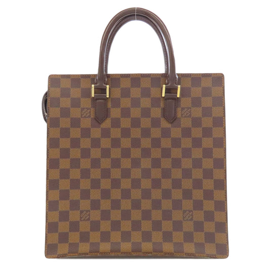 LOUIS VUITTON Handbag N51145 Damier canvas Brown Venice Women Used Authentic