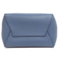 CELINE Shoulder Bag Calfskin blue Sangle Bucket Small