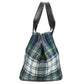 BALENCIAGA Handbag 339933 wool green Navy kabas S Women Used Authentic