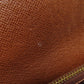 LOUIS VUITTON Long Wallet Purse M61723 Monogram canvas Brown Portefeuille Credit Women Used Authentic