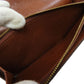 LOUIS VUITTON Long Wallet Purse M61723 Monogram canvas Brown Portefeuille Credit Women Used Authentic