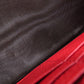 GUCCI Long Wallet Purse 401232 leather Red GG Marmont Chain Wallet Women Used Authentic