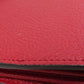 GUCCI Long Wallet Purse 401232 leather Red GG Marmont Chain Wallet Women Used Authentic