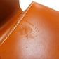 SAINT LAURENT Shoulder Bag leather Brown logo Women Used Authentic