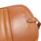 SAINT LAURENT Shoulder Bag leather Brown logo Women Used Authentic