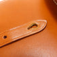 SAINT LAURENT Shoulder Bag leather Brown logo Women Used Authentic