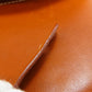 SAINT LAURENT Shoulder Bag leather Brown logo Women Used Authentic