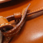 SAINT LAURENT Shoulder Bag leather Brown logo Women Used Authentic