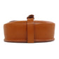 SAINT LAURENT Shoulder Bag leather Brown logo Women Used Authentic