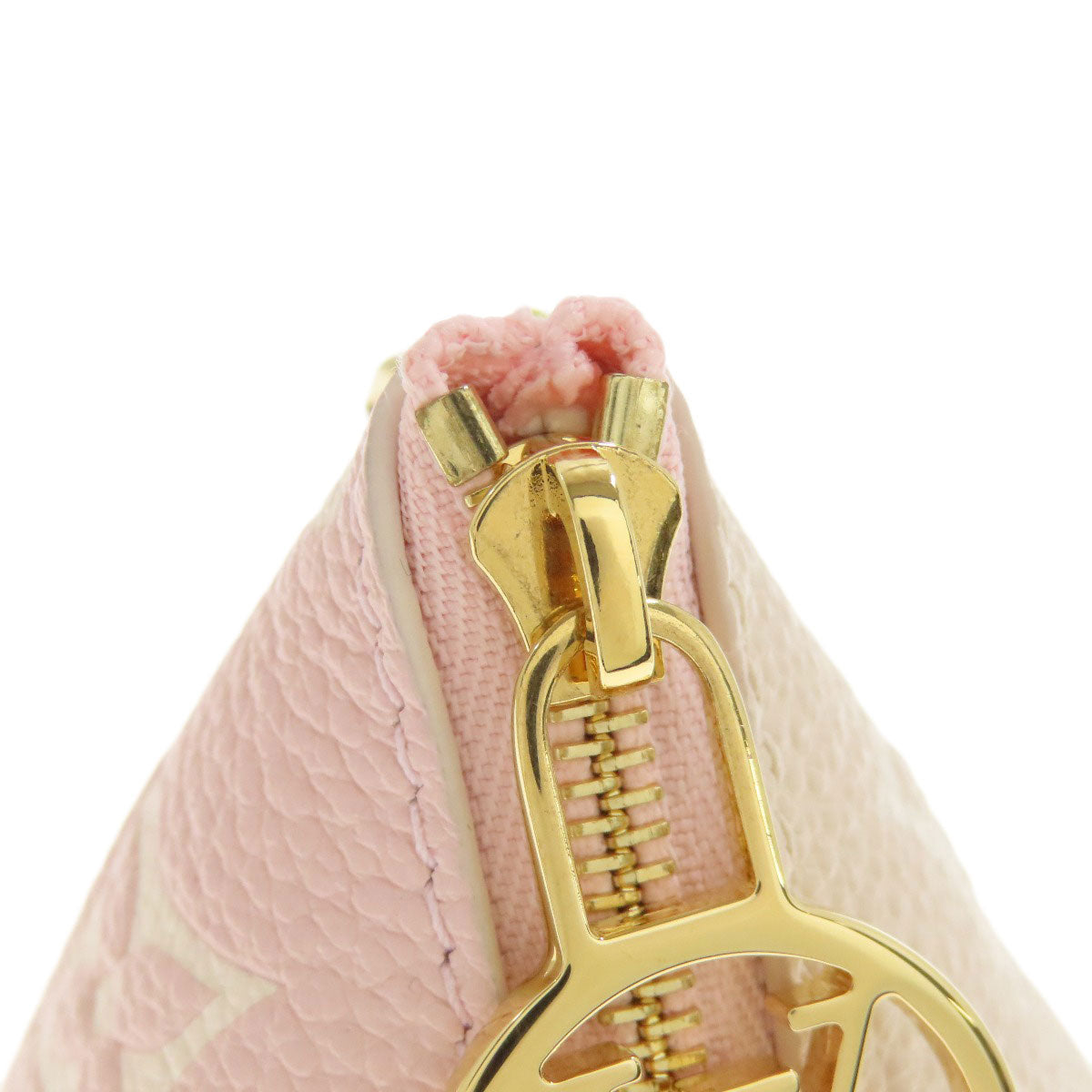 LOUIS VUITTON Accessory pouch M00669 Ann Platt pink Bellungo pouch Women Used Authentic