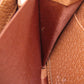 GUCCI Long Wallet Purse 547791 canvas Brown NY Yankees collaboration GG Women Used Authentic