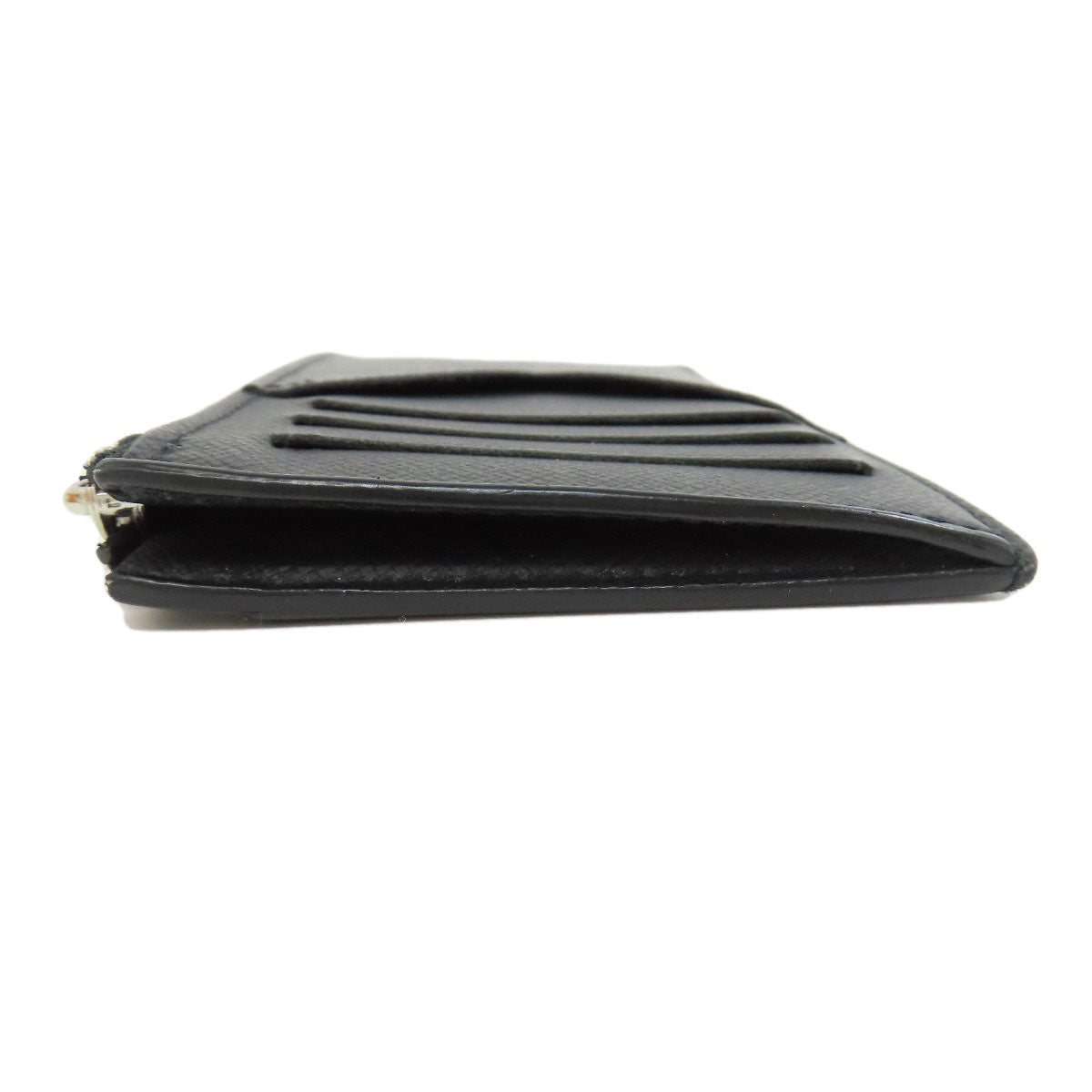 LOUIS VUITTON Coin case N64038 Damier canvas black Coin card holder mens Used Authentic