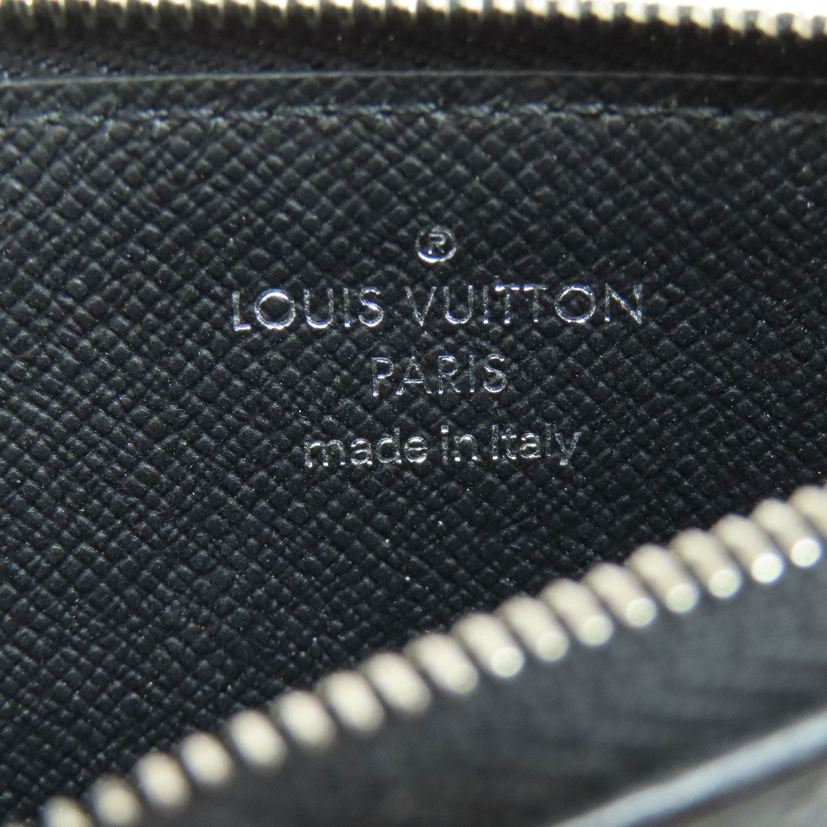 LOUIS VUITTON Coin case N64038 Damier canvas black Coin card holder mens Used Authentic