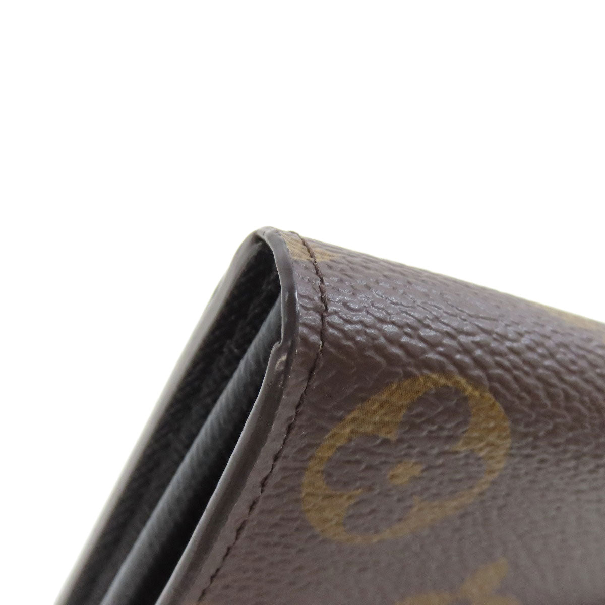LOUIS VUITTON Long Wallet Purse M80726 Monogram Giant Brown Portefeuille Sara Women Used Authentic