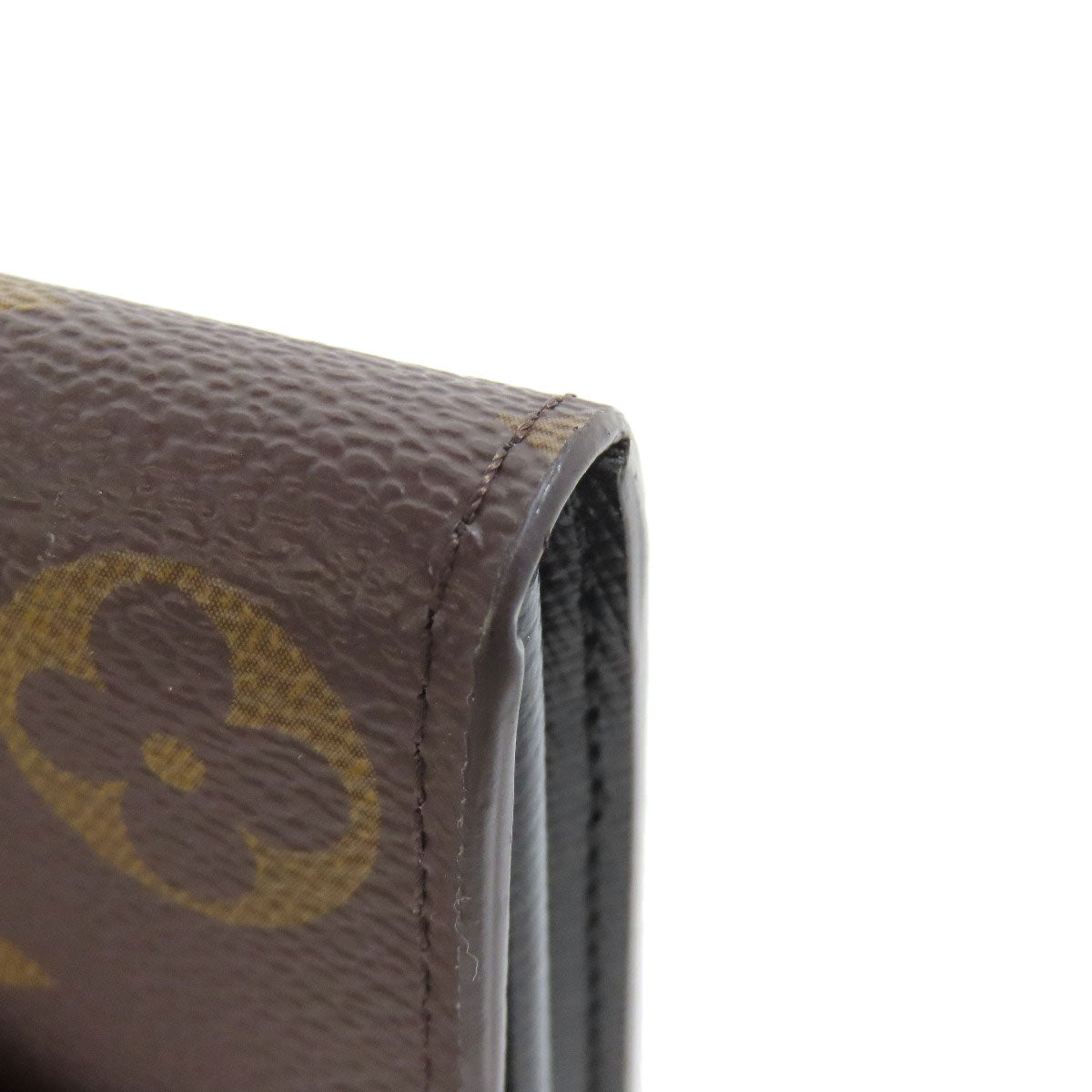 LOUIS VUITTON Long Wallet Purse M80726 Monogram Giant Brown Portefeuille Sara Women Used Authentic