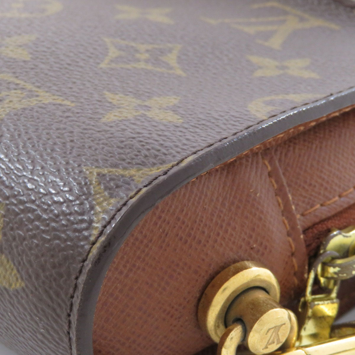 LOUIS VUITTON business bag M51790 Monogram canvas Brown Orsay mens Used Authentic