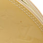 LOUIS VUITTON Handbag M91610 Vernis yellow Alma MM Women Used Authentic