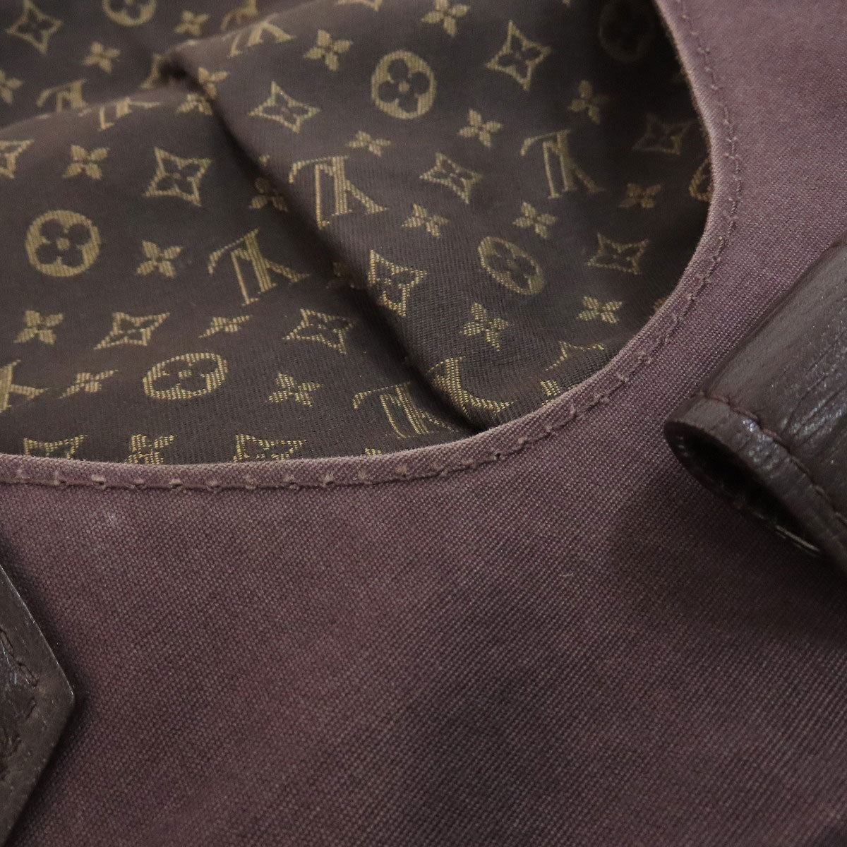 LOUIS VUITTON Tote Bag M40408 Monogram Ideal Brown Fantasy Women Used Authentic