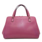 GUCCI Tote Bag 391987 leather pink 2WAY Women Used Authentic