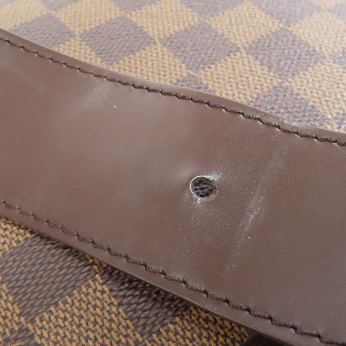 LOUIS VUITTON Shoulder Bag N45258 Damier canvas Brown Bastille mens(Unisex) Used Authentic