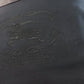 BURBERRY Tote Bag canvas black logo Women Used Authentic