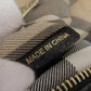 BURBERRY Tote Bag canvas black logo Women Used Authentic
