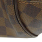 LOUIS VUITTON Shoulder Bag N41541 Damier canvas Brown Sistina MM Women Used Authentic