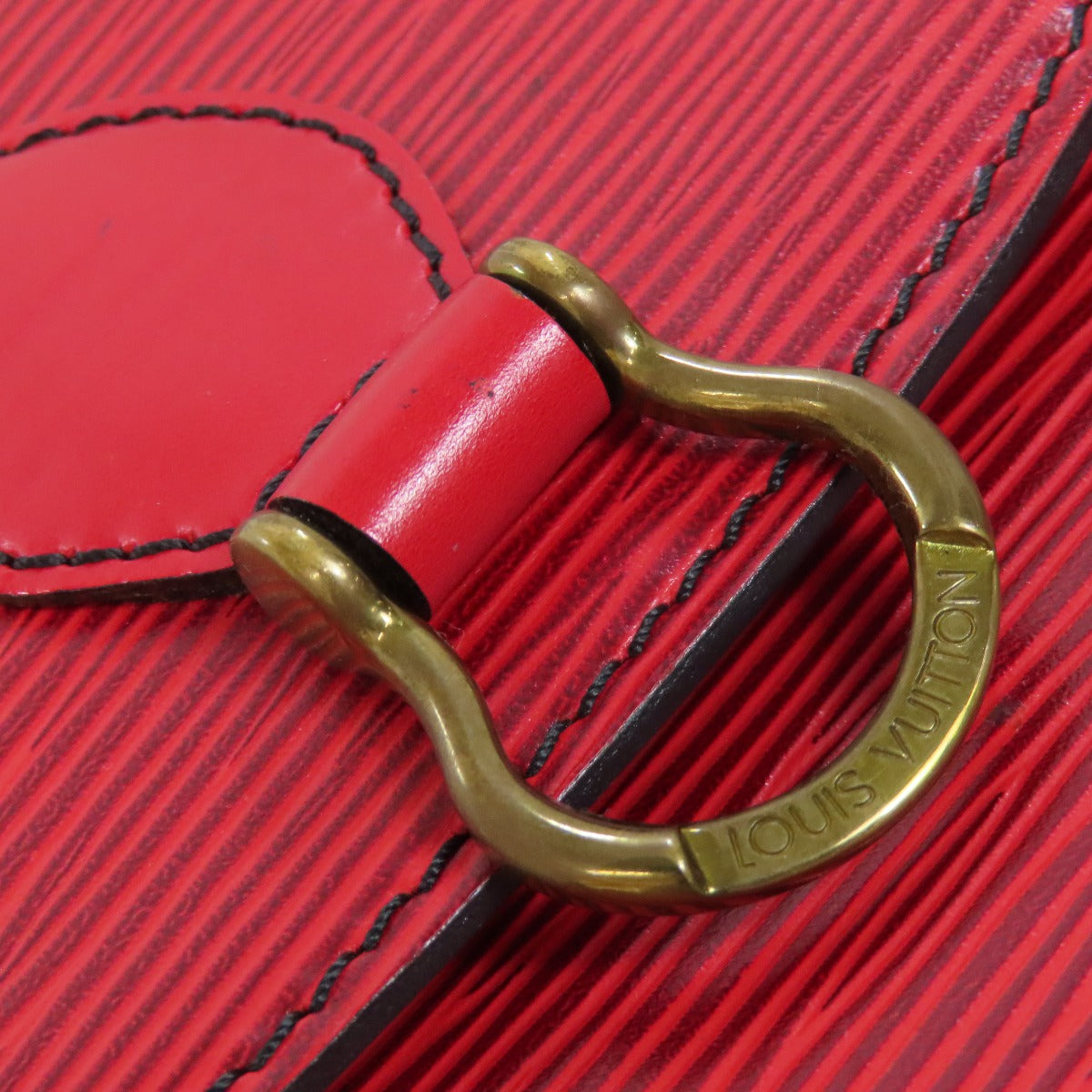 LOUIS VUITTON Shoulder Bag M52217 Epi Red Mini Saint-Cloud