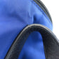 PRADA Tote Bag BR4696 Nylon blue logoMetal 2WAY Women Used Authentic