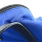PRADA Tote Bag BR4696 Nylon blue logoMetal 2WAY Women Used Authentic
