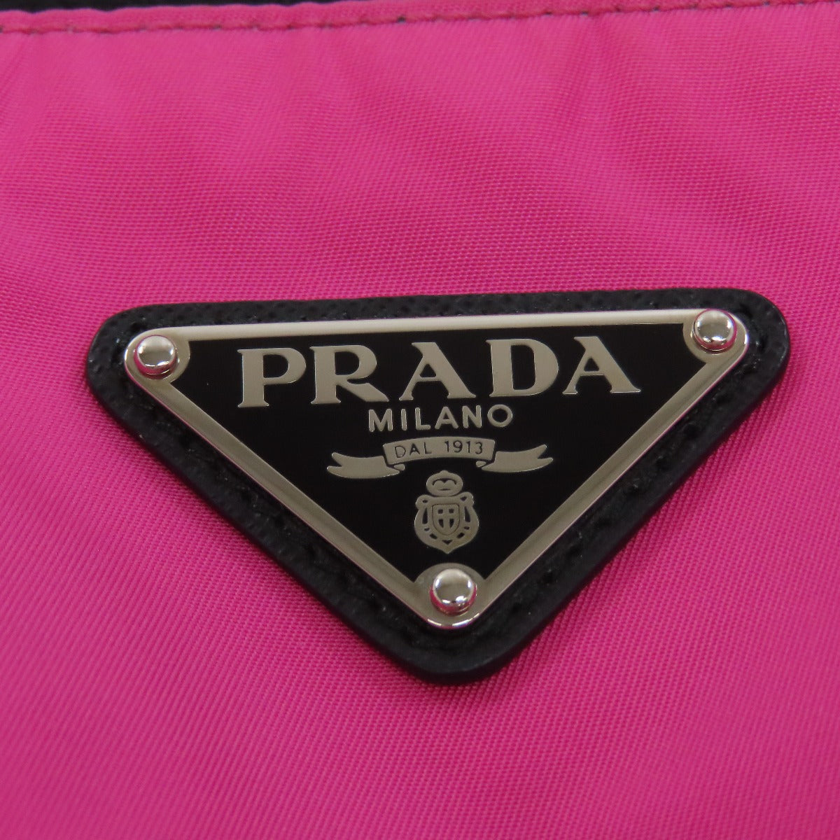 PRADA Tote Bag Nylon pink 2WAY Women Used Authentic
