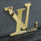 LOUIS VUITTON Long Wallet Purse N90129 Taurillon Clemence Leather black Portefeuille Capsine Women Used Authentic