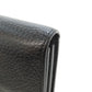 LOUIS VUITTON Long Wallet Purse N90129 Taurillon Clemence Leather black Portefeuille Capsine Women Used Authentic
