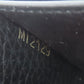 LOUIS VUITTON Long Wallet Purse N90129 Taurillon Clemence Leather black Portefeuille Capsine Women Used Authentic
