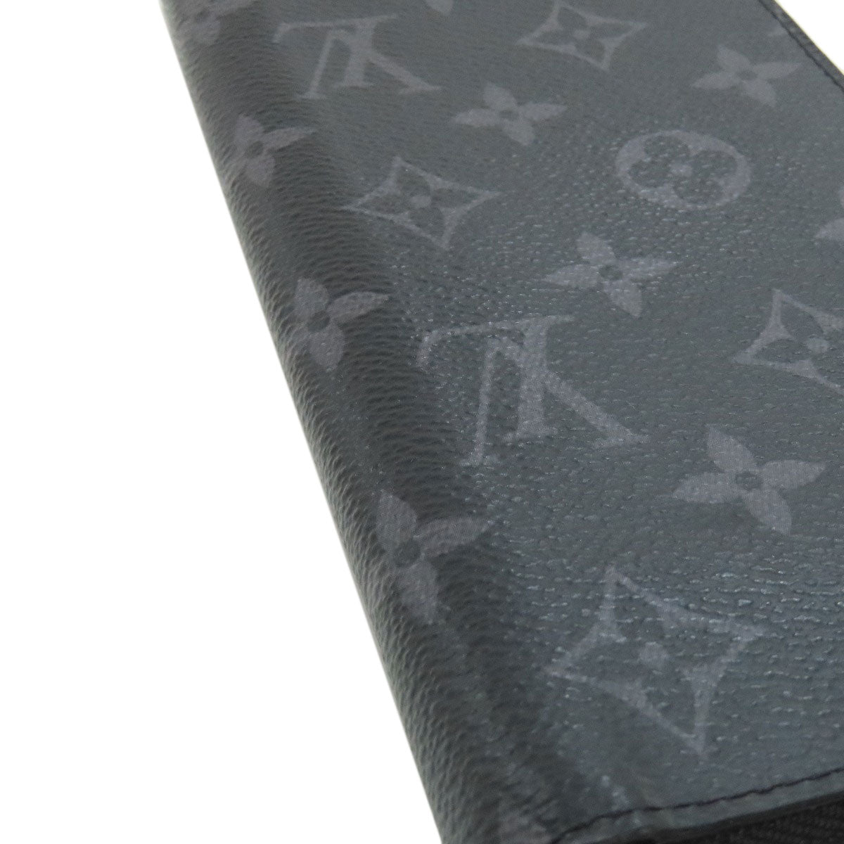LOUIS VUITTON Long Wallet Purse M62295 Monogram Eclipse black Zippy Wallet Vertical mens Used Authentic