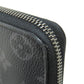 LOUIS VUITTON Long Wallet Purse M62295 Monogram Eclipse black Zippy Wallet Vertical mens Used Authentic