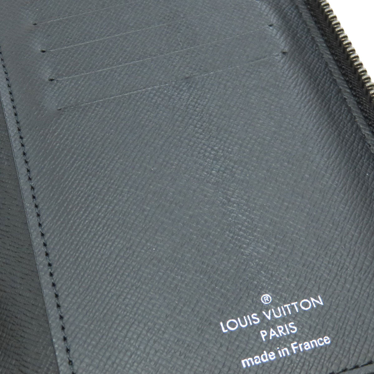 LOUIS VUITTON Long Wallet Purse M62295 Monogram Eclipse black Zippy Wallet Vertical mens Used Authentic